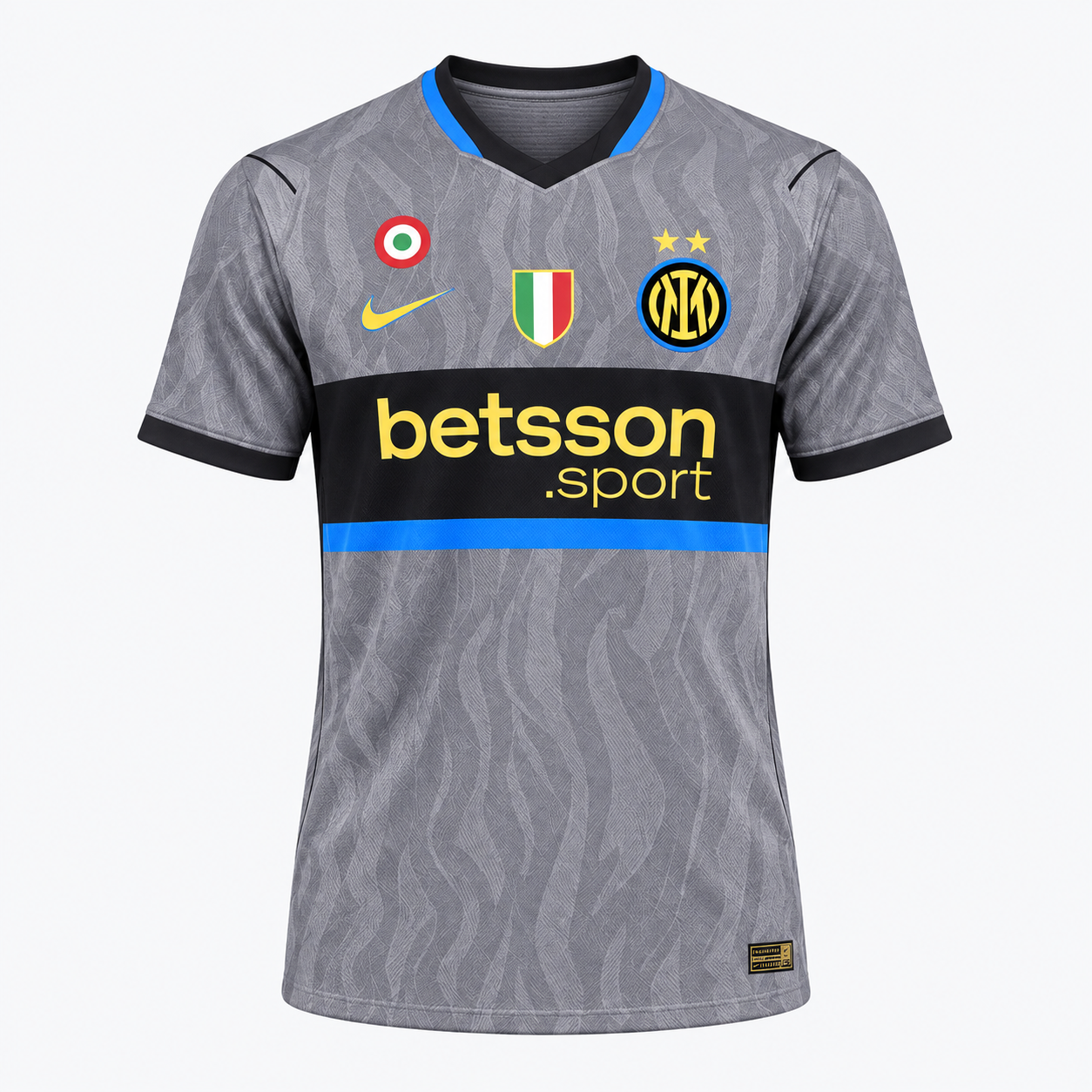 Camisa Inter de Milão III 2026/27 Torcedor Masculina - Cinza