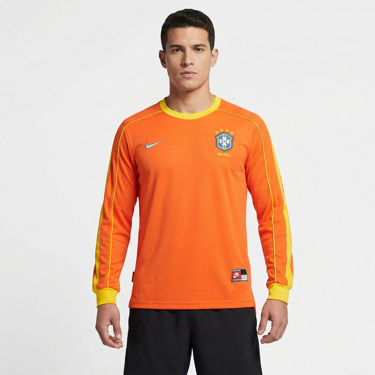 Camisa Brasil Goleiro 1998/99 Retrô Masculina