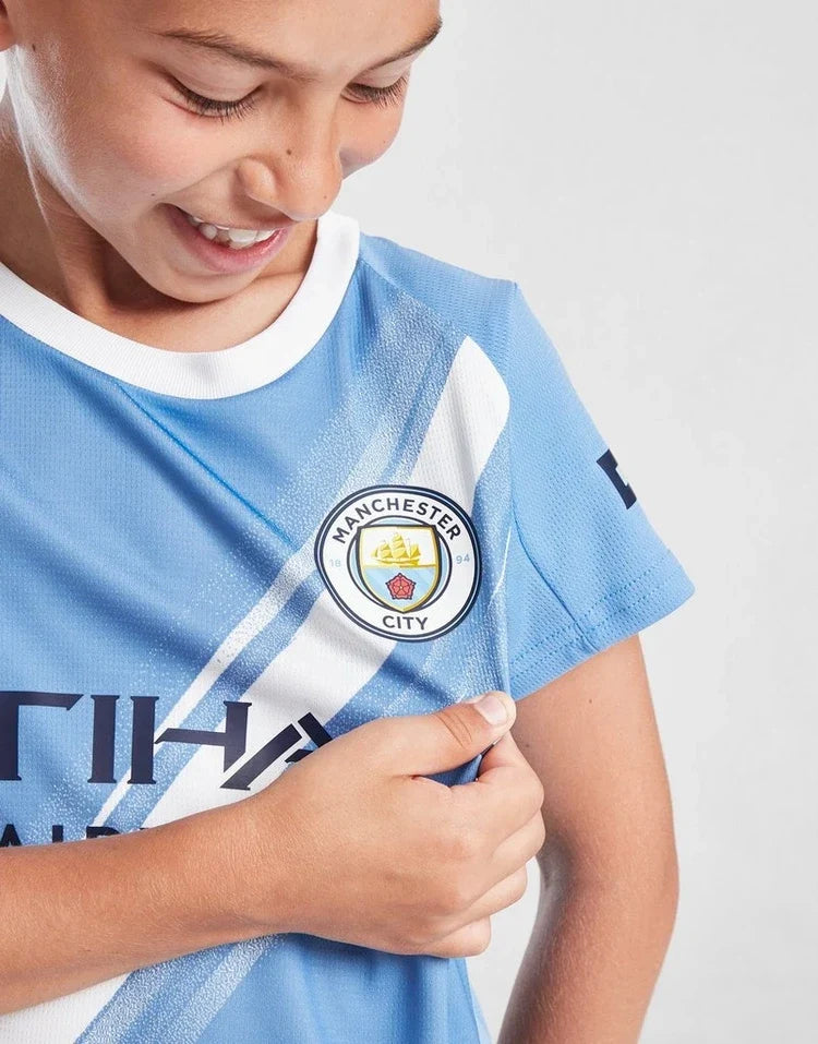 Kit Infantil Manchester City 2025/26 Home