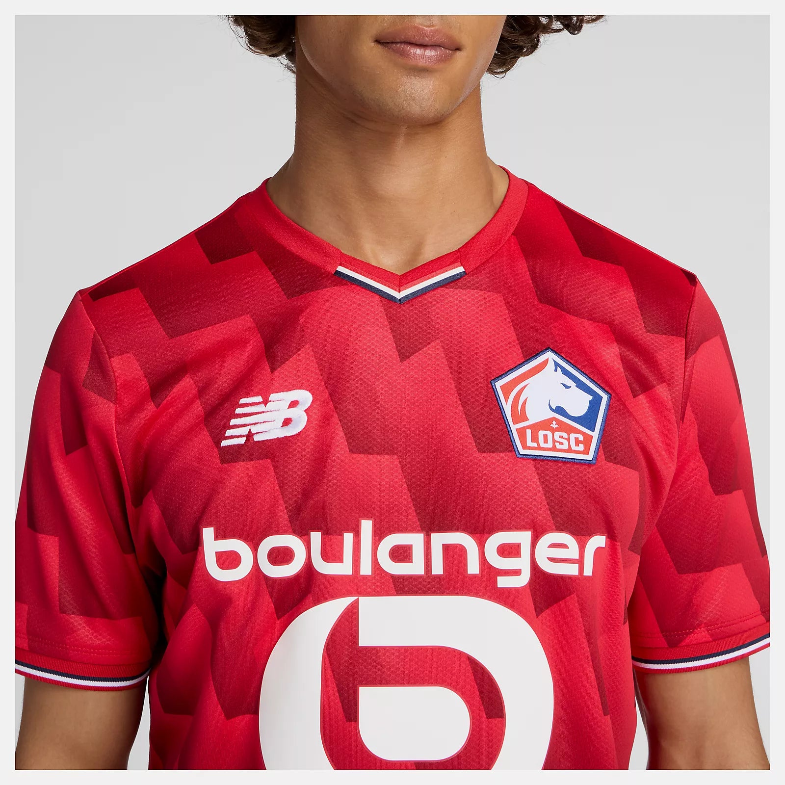 Camisa Lille 2025/26 Home – Torcedor