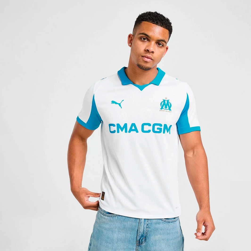 Camisa Olympique Marseille 2025/26 Home – Torcedor